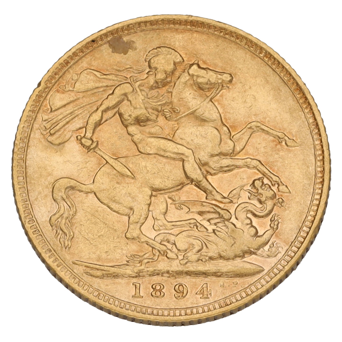 22ct Gold Queen Victoria Full Sovereign Coin 1894