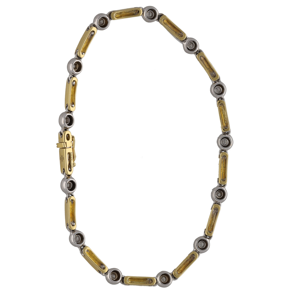 18ct Gold 0.39ct Diamond Line/Tennis Bracelet