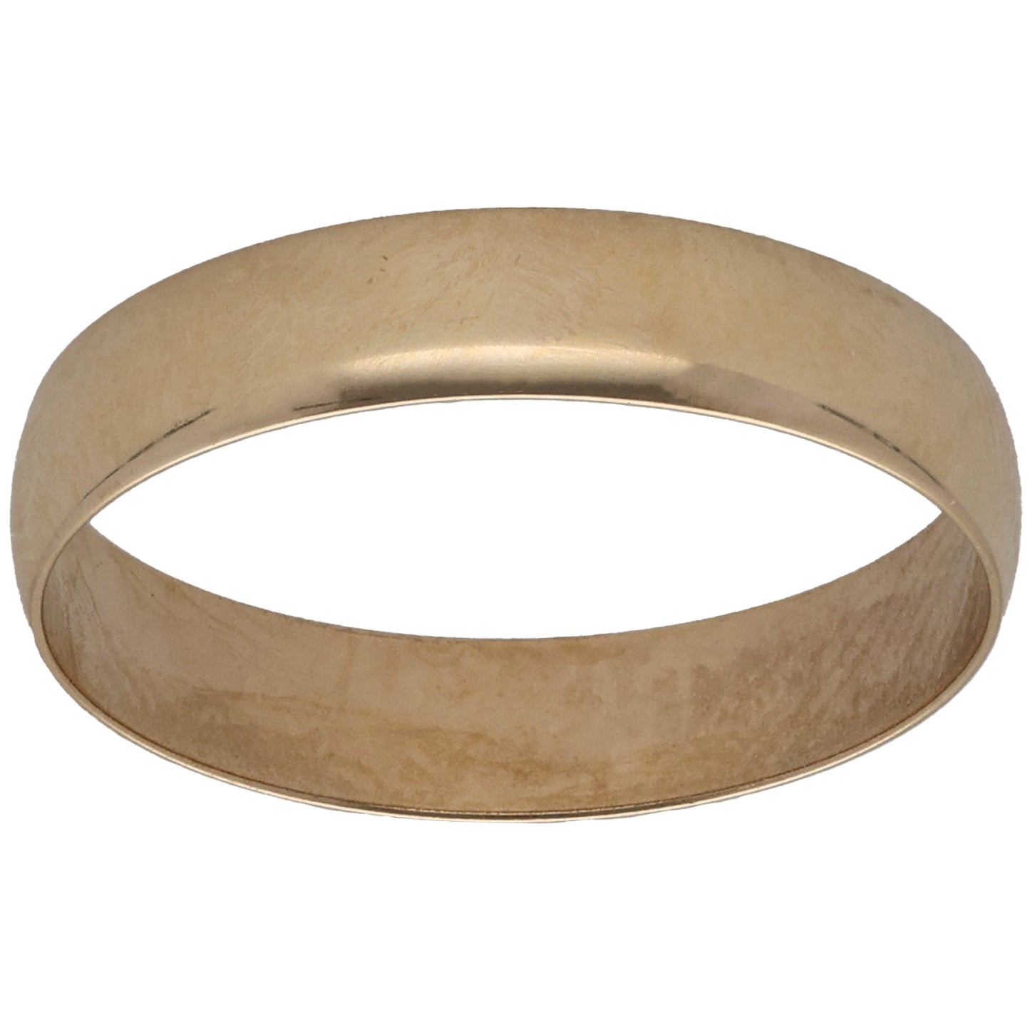 9ct Gold Plain Wedding Ring Size P