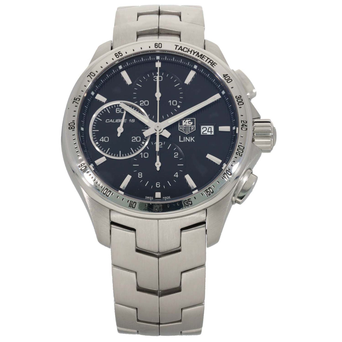 Tag Heuer Link CAT2010 43mm Stainless Steel Watch