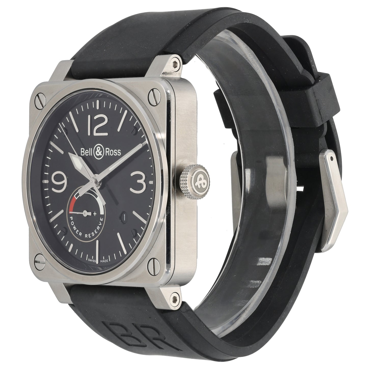 Bell & Ross BR03 BR03-97-S 42mm Stainless Steel Watch