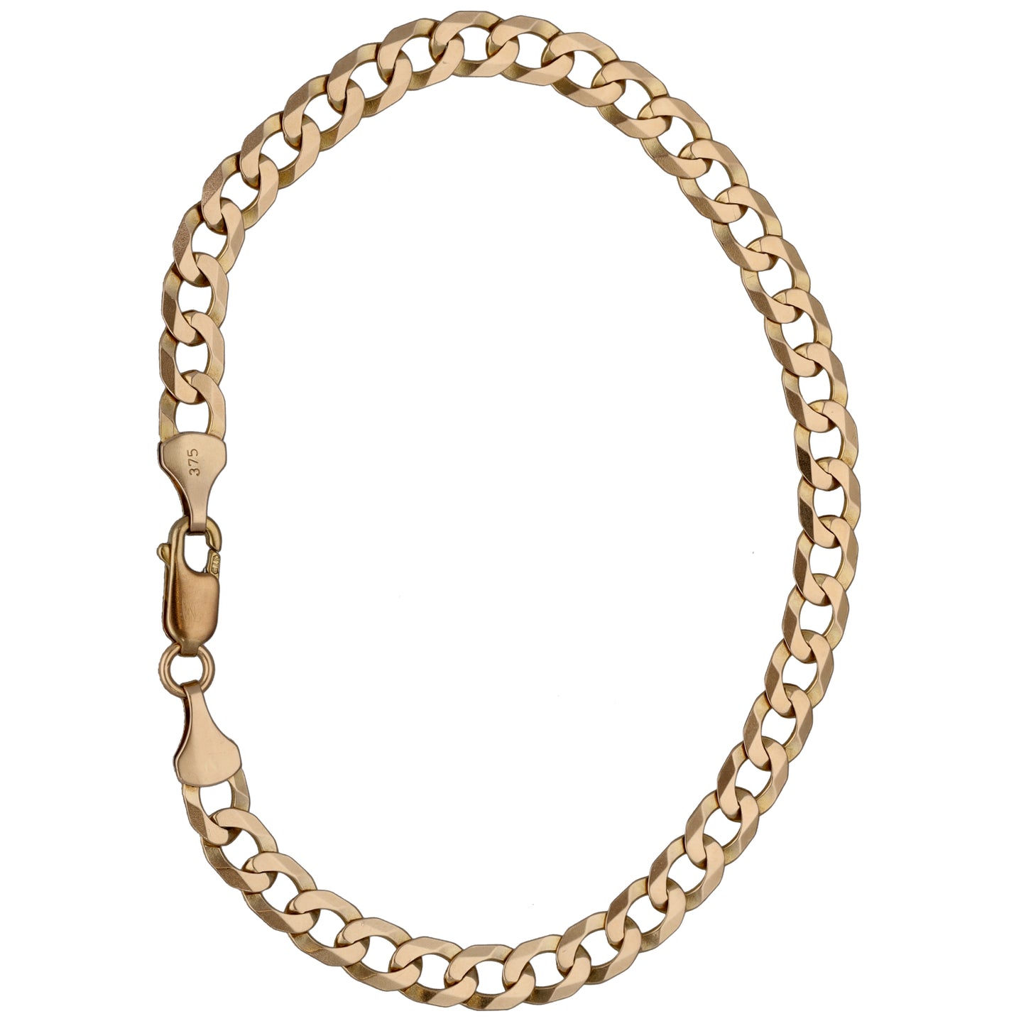 9ct Gold Curb Bracelet