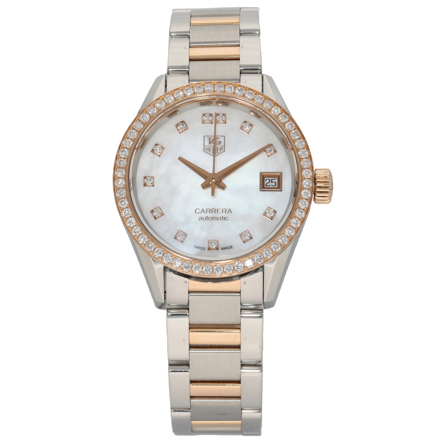 Tag Heuer Carrera WAR2453-3 28mm Bi-Colour Watch