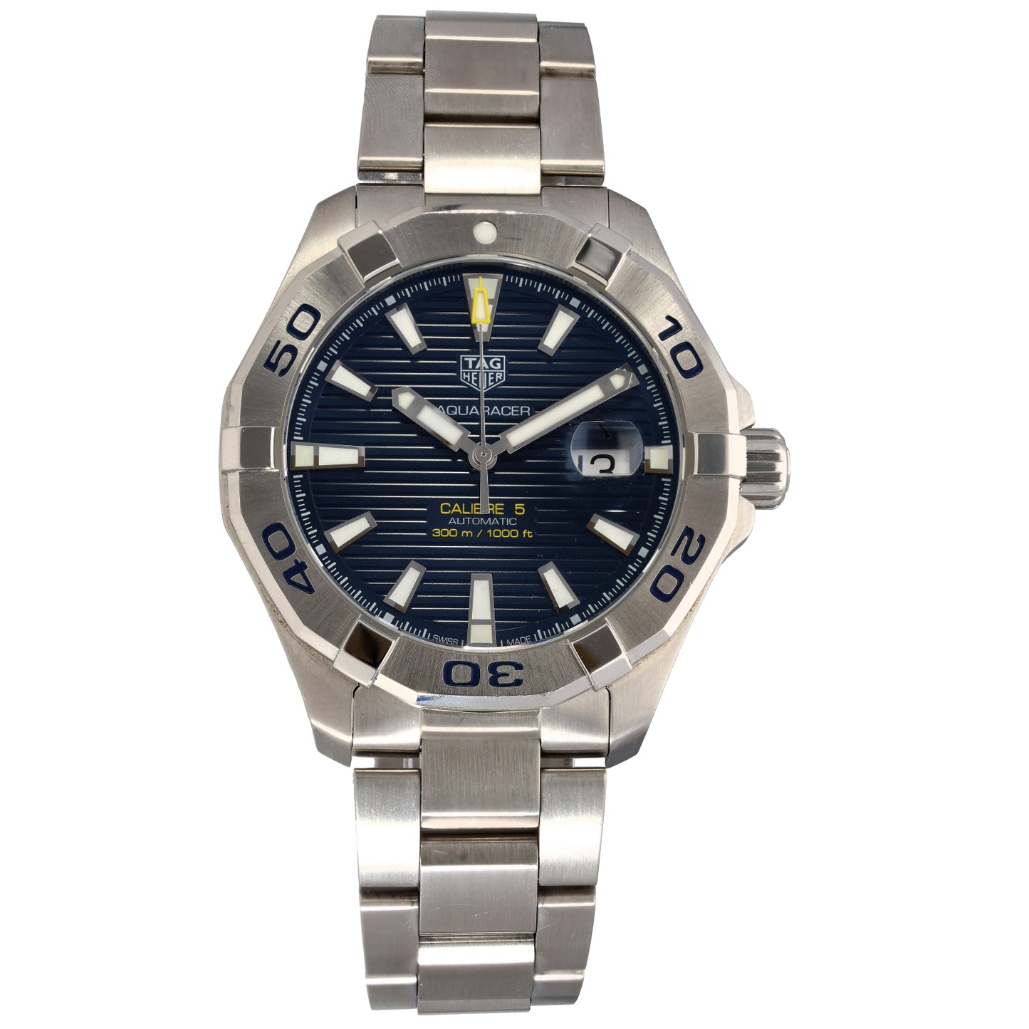 Tag Heuer Aquaracer WAY2012 43mm Stainless Steel Watch