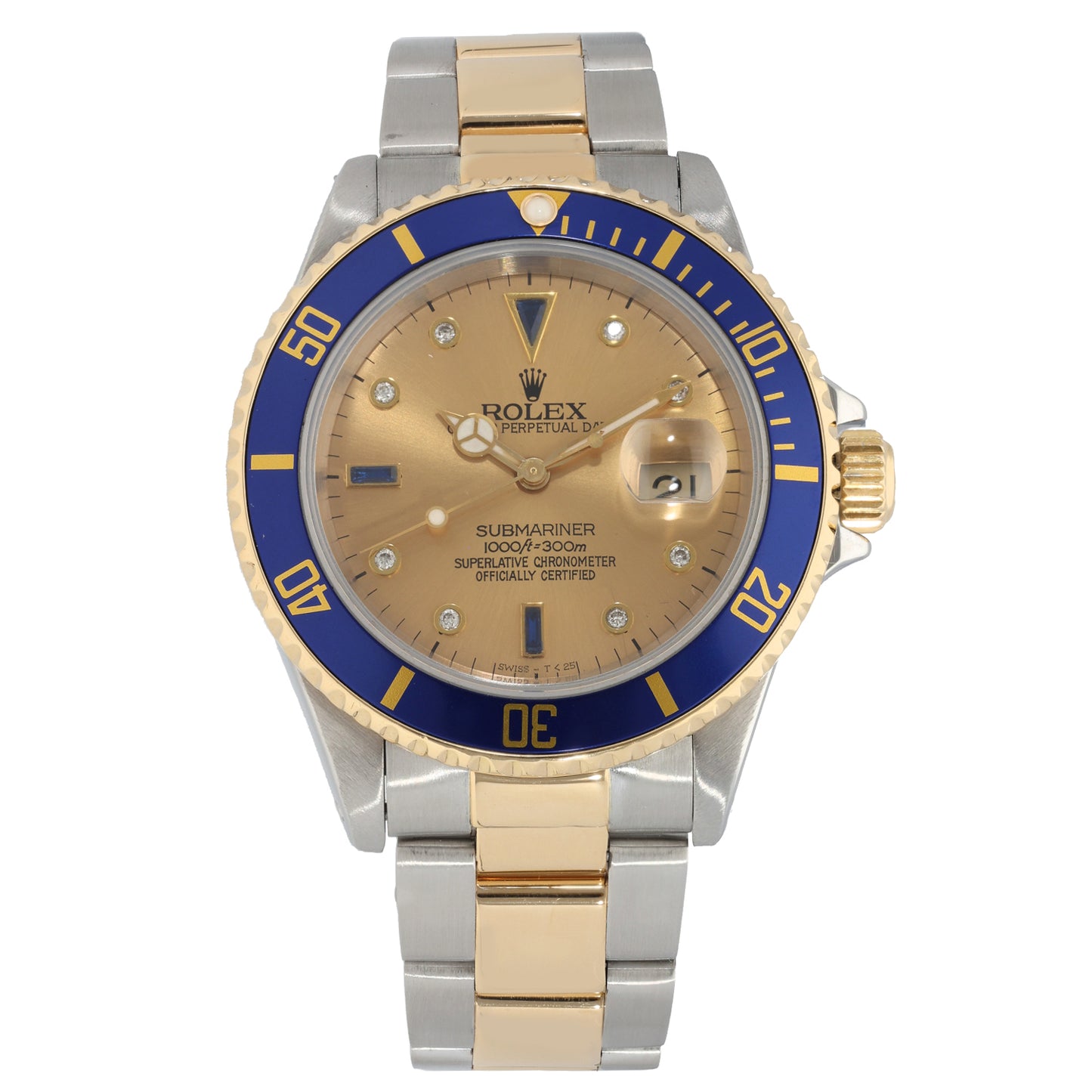 Rolex Submariner 16613 40mm Bi-Colour Watch
