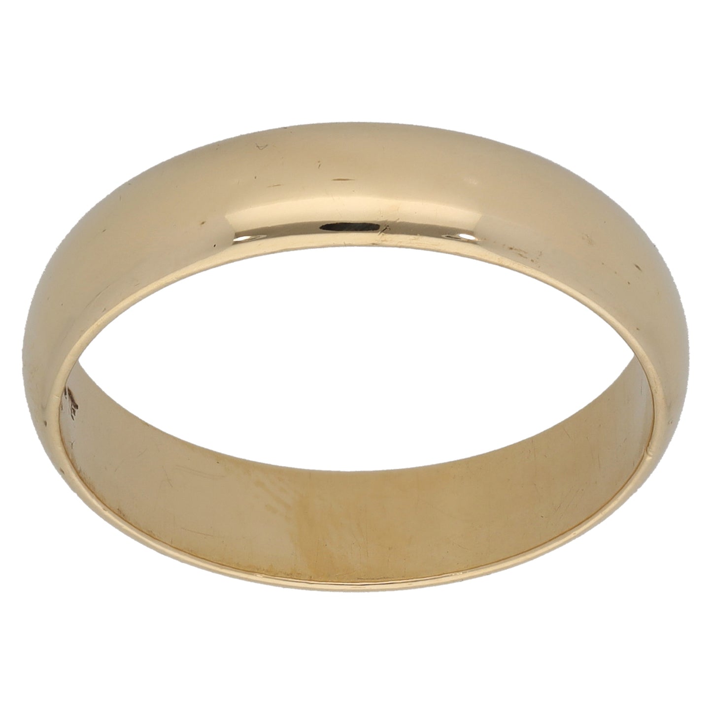 9ct Gold Plain Wedding Ring Size U