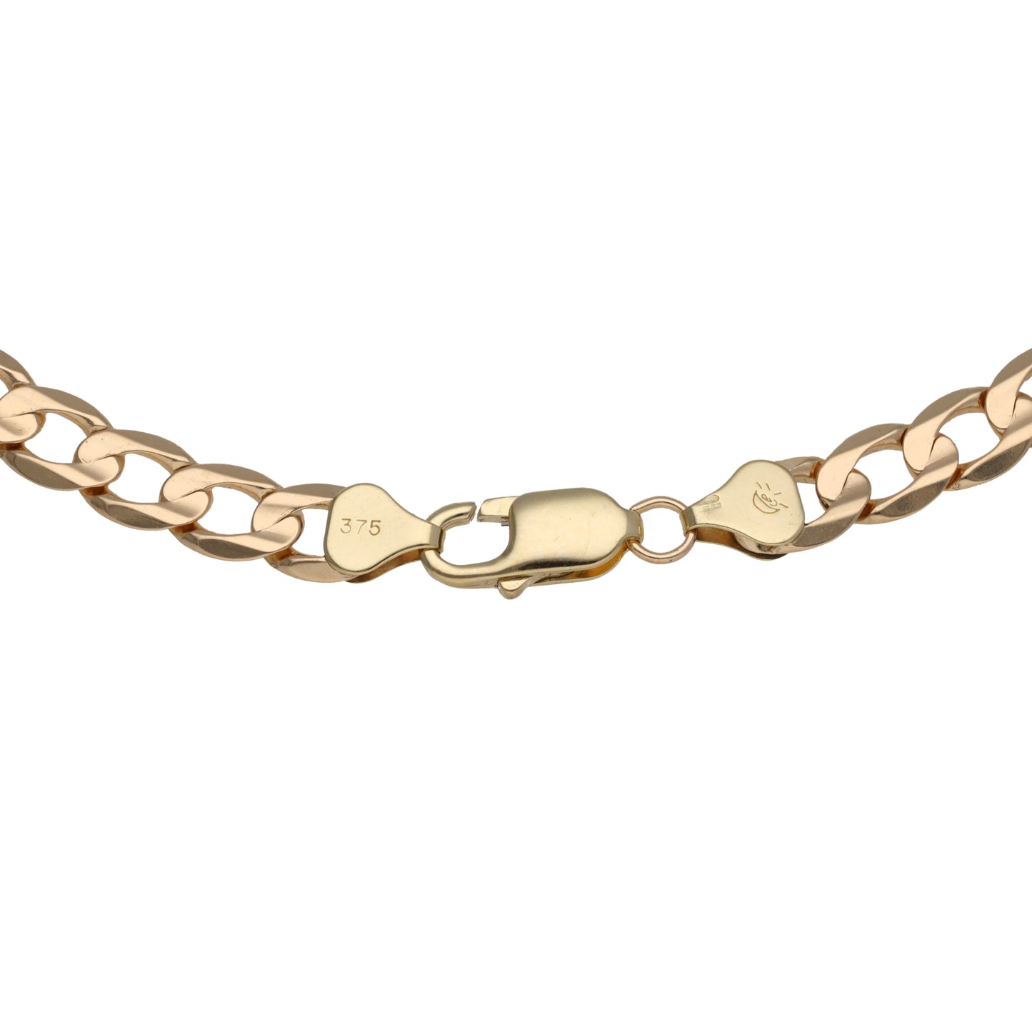 9ct Gold Curb Chain 20"