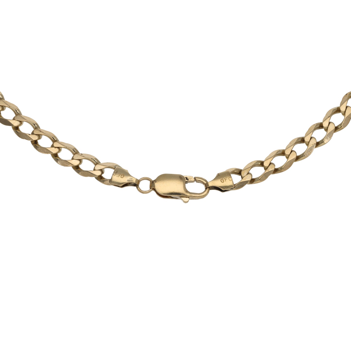 9ct Gold Curb Chain 20"