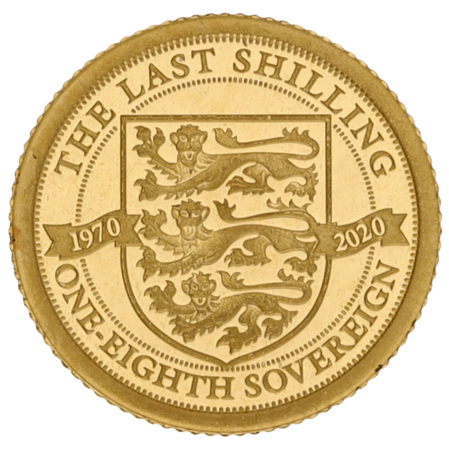 22ct Gold The Last Shilling Eighth Sovereign Coin 2020