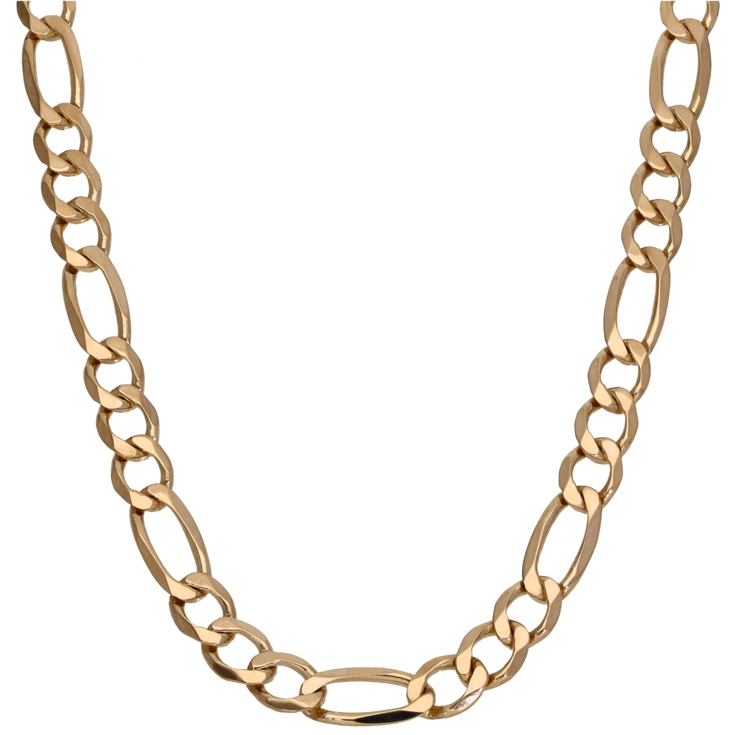 9ct Gold Figaro Chain 24"