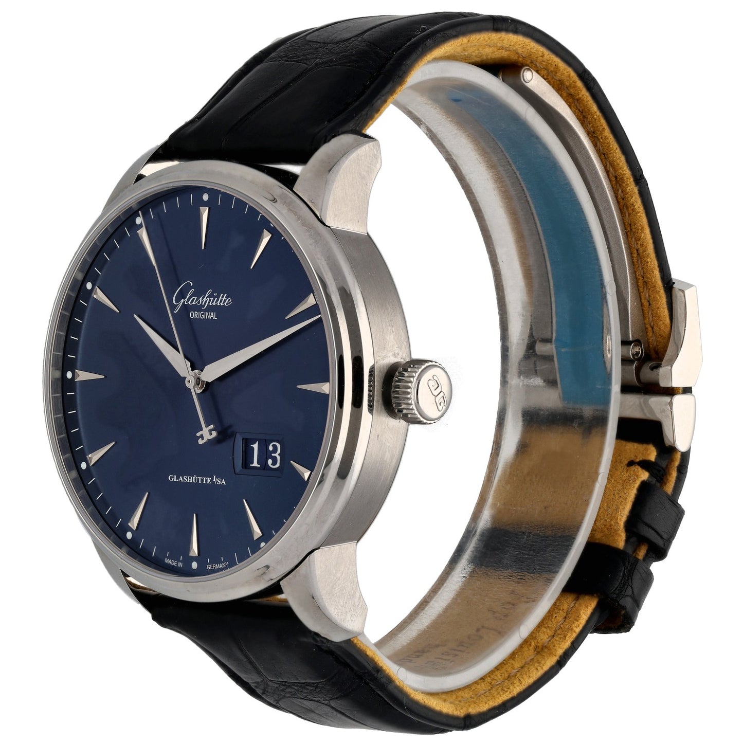 Glashütte Original Senator 1.36.03.04.02.30 42mm Stainless Steel Watch