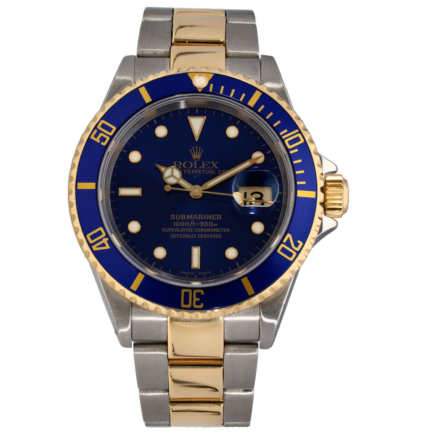 Rolex Submariner 16613 40mm Bi-Colour Watch
