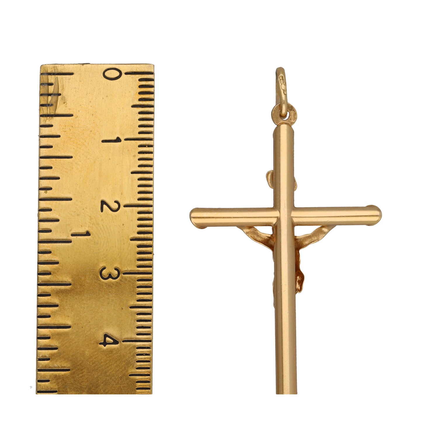 9ct Gold Crucifix Pendant