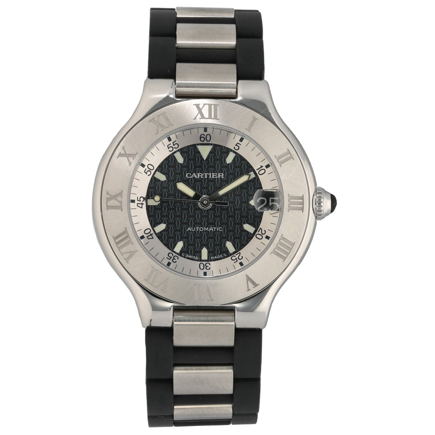 Cartier Must 21 W10147U2 37mm Stainless Steel Watch