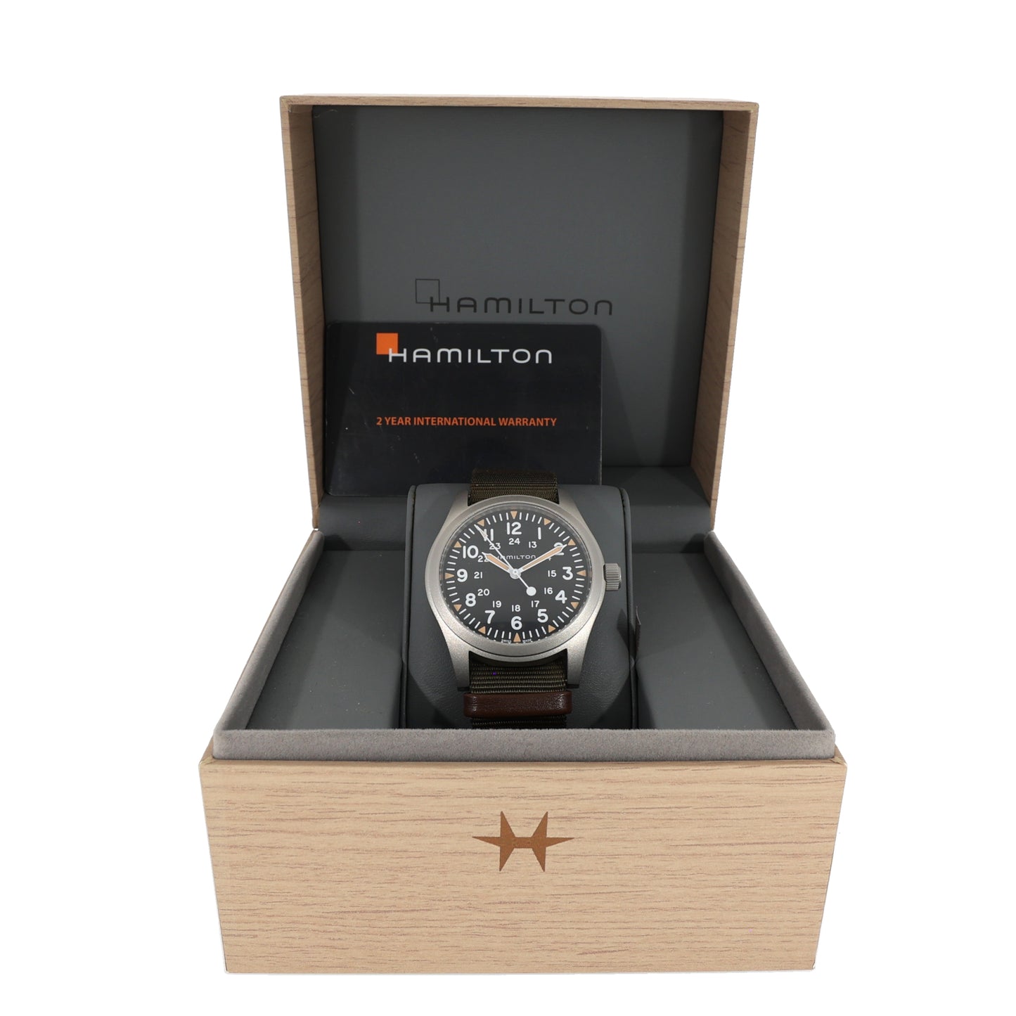 Hamilton Khaki Field H695290 42mm Stainless Steel Watch
