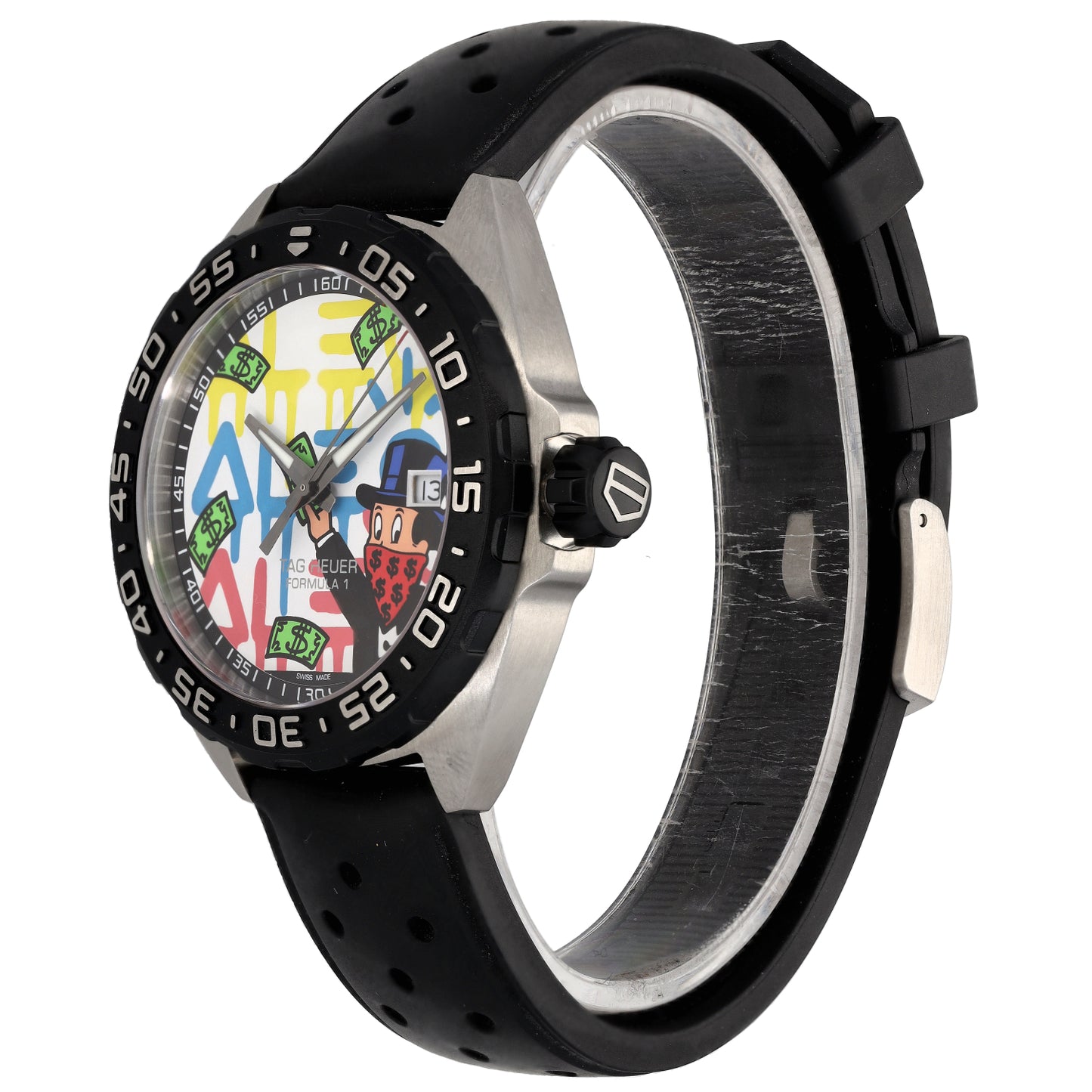Tag Heuer Formula 1 WAZ1119 Alec Monopoly 41mm Stainless Steel Watch