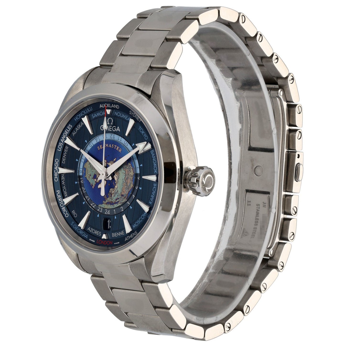 Omega Seamaster Aqua Terra 220.10.43.22.03.001 43mm Stainless Steel Watch (Ex-Display)
