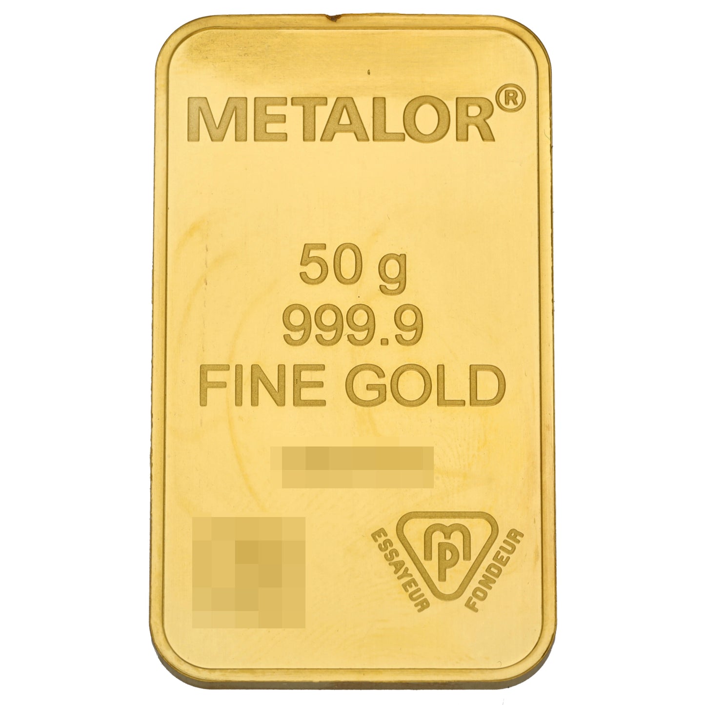 24ct 50g Gold Bar