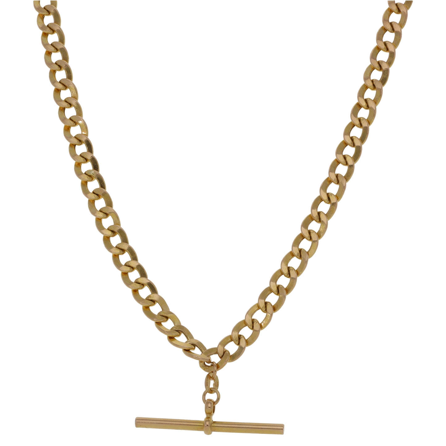 9ct Gold Fob/Watch Chain 18"