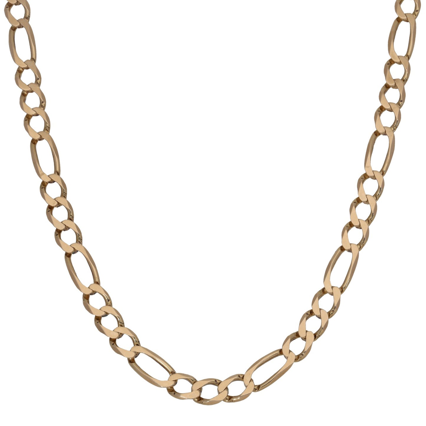 9ct Gold Figaro Chain 22"
