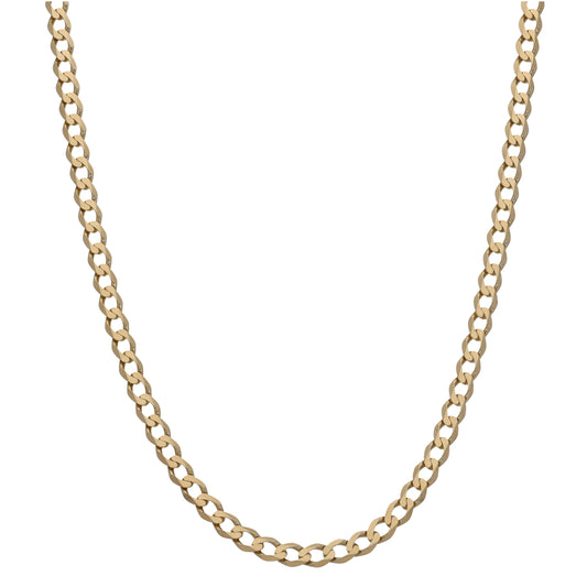 9ct Gold Curb Chain 20"