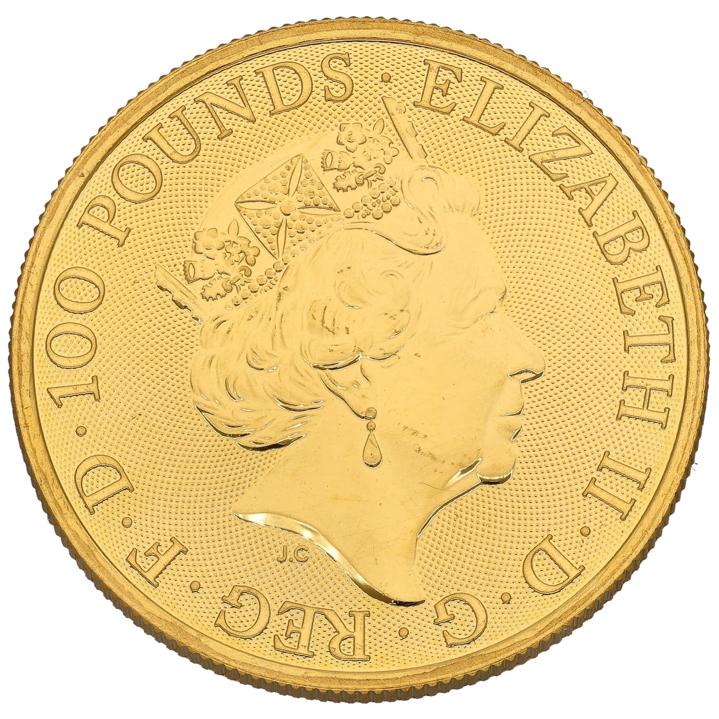 24ct Gold The Queen's Beasts 1 OZ Coin 2021