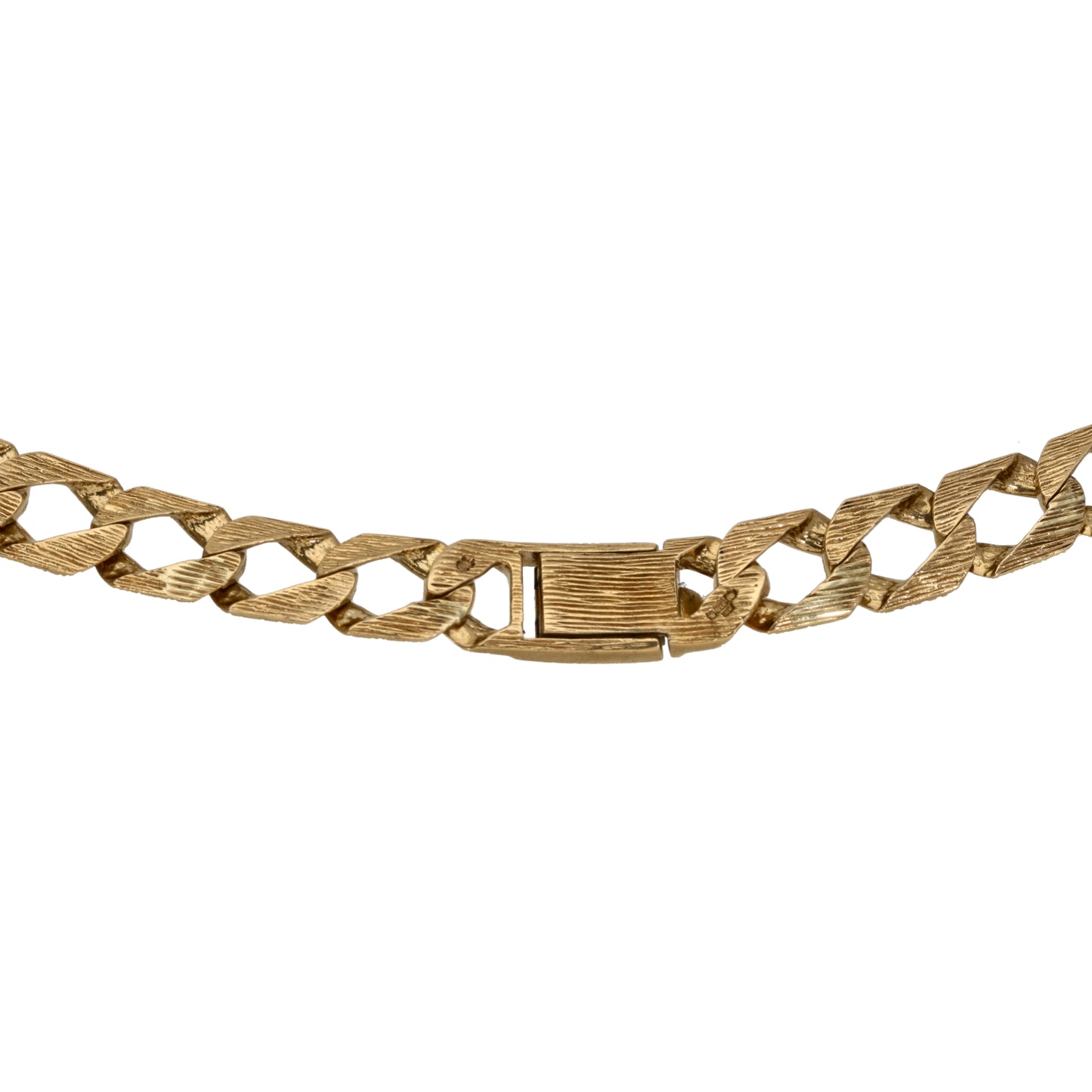 9ct Gold Curb Chain 28"