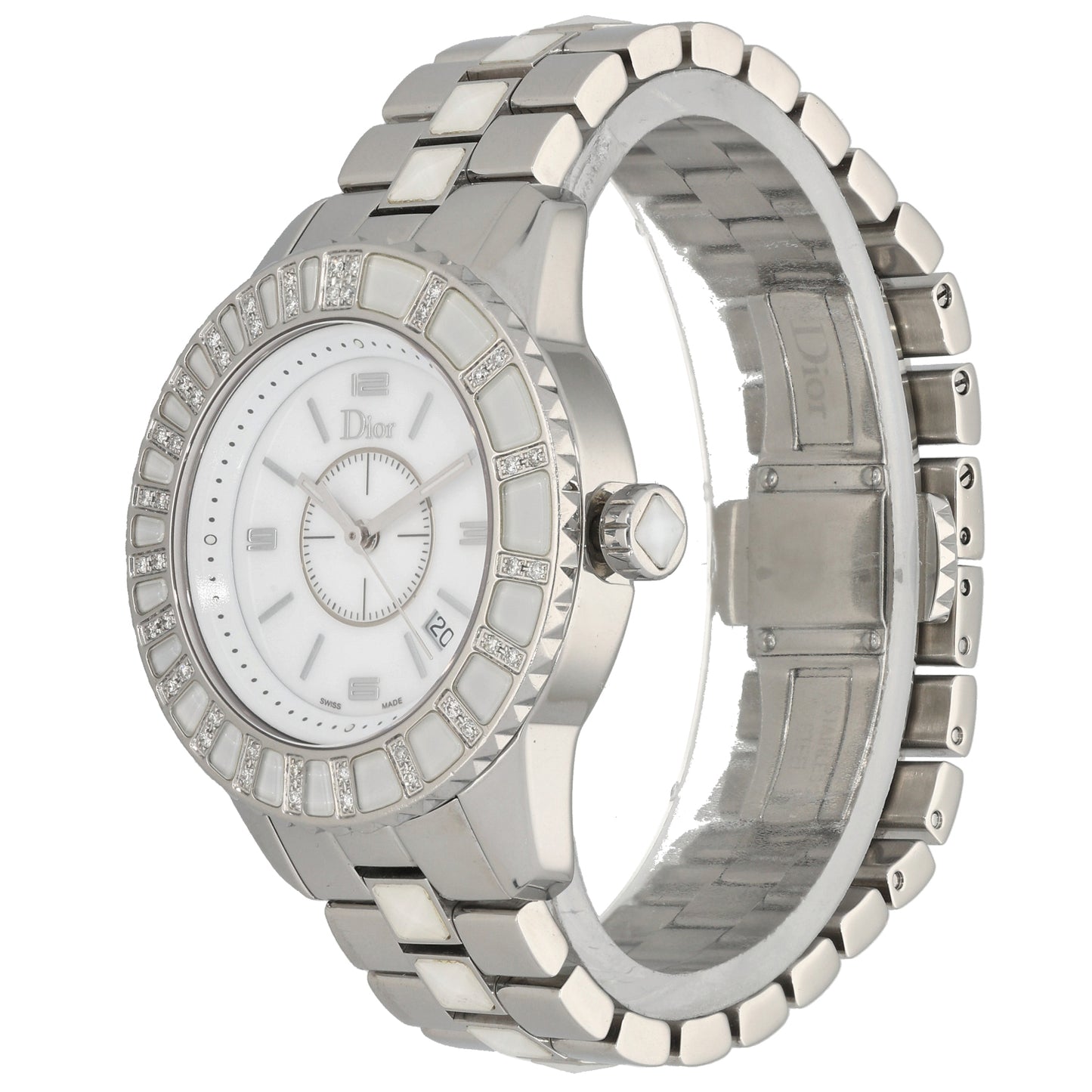Christian Dior Christal CD113112 34mm Stainless Steel Watch