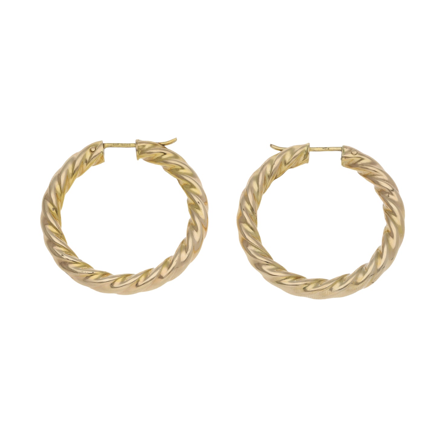 9ct Gold Hoop Earrings