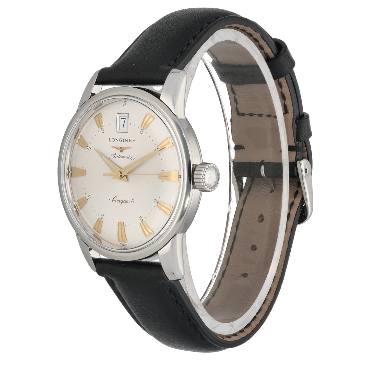 Longines Conquest L1.611.4 34mm Stainless Steel Watch
