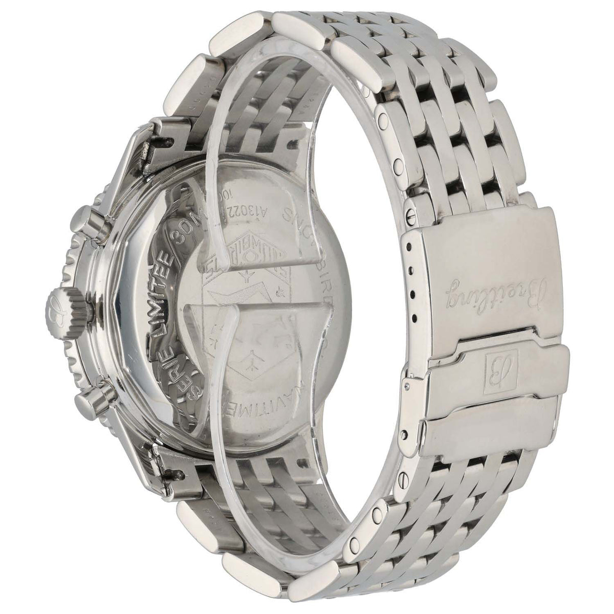Breitling Old Navitimer Snowbirds A13022 41mm Stainless Steel Watch