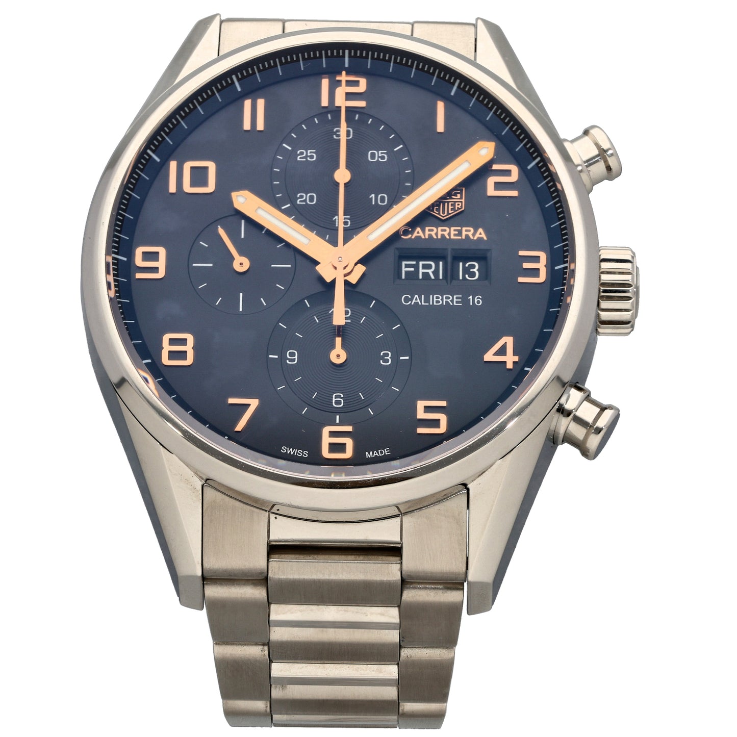 Tag Heuer Carrera CV2A1AB 43mm Stainless Steel Watch