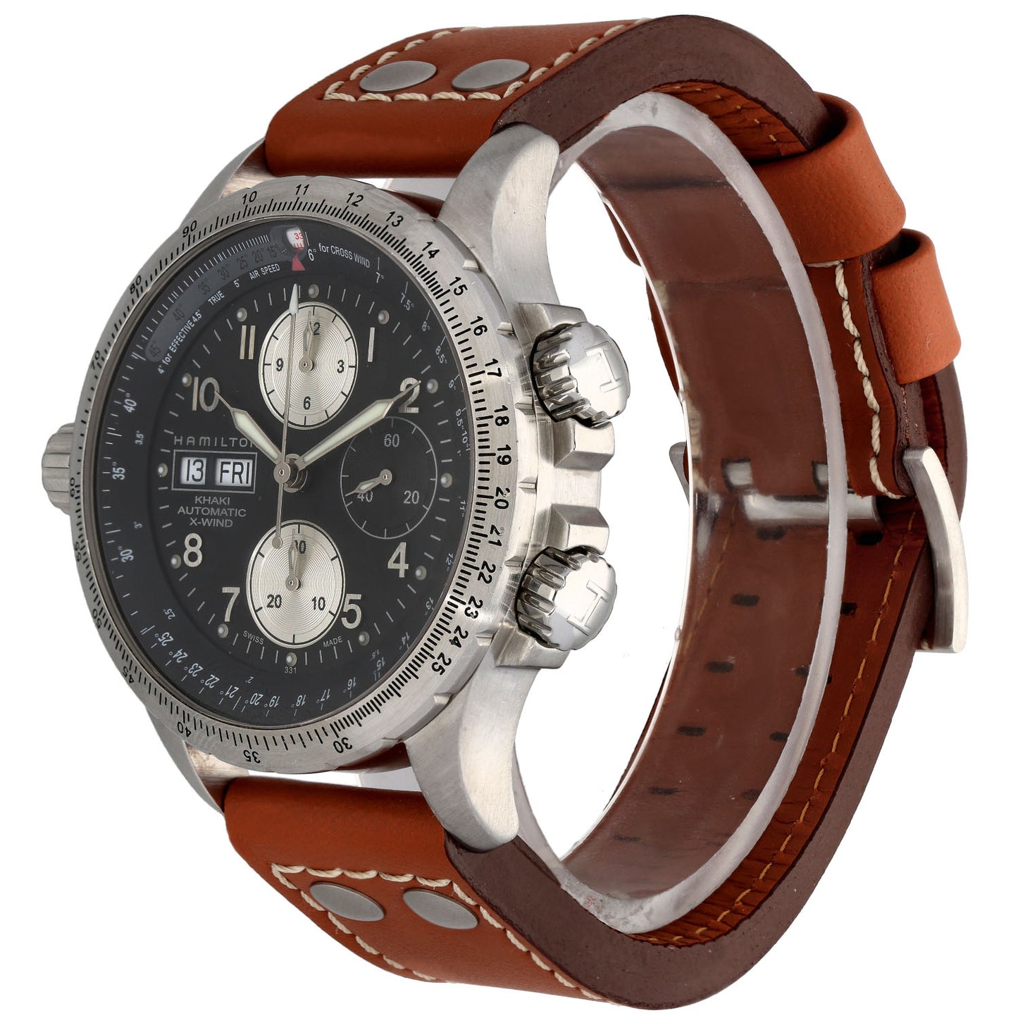 Hamilton Khaki Aviation H776160 44mm Stainless Steel Watch