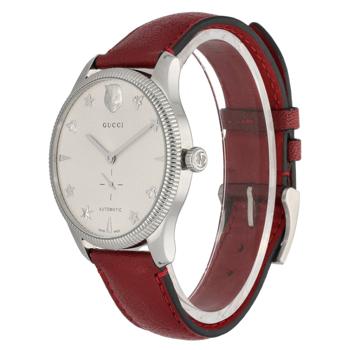 Gucci G-Timeless 126.3 40mm Stainless Steel Watch