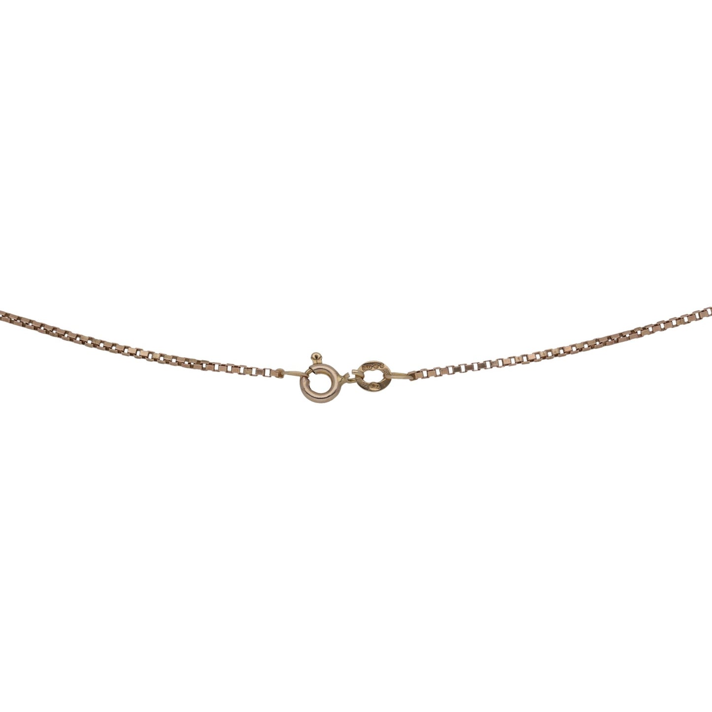 9ct Gold Box Chain 16"