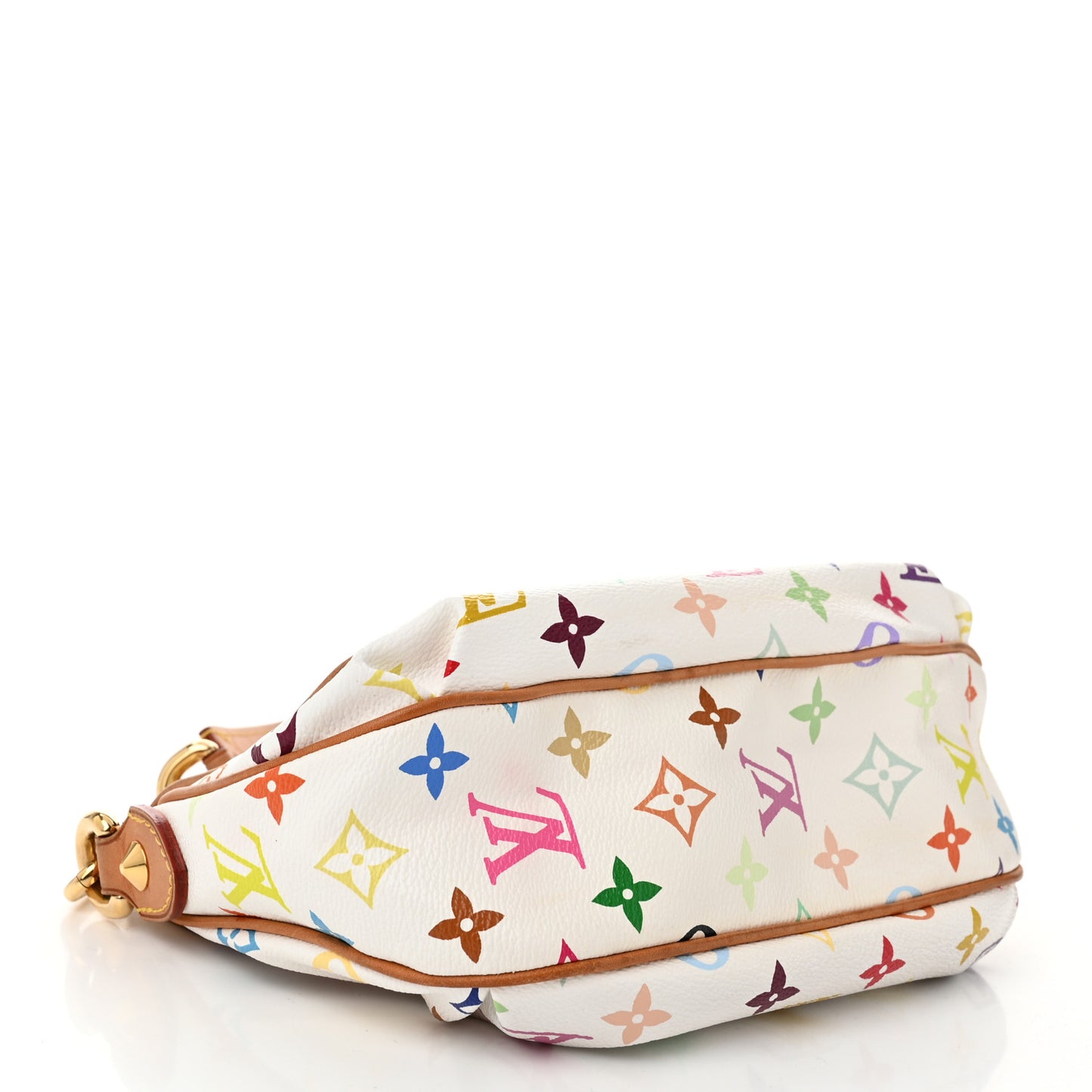 Louis Vuitton Patti-MM Monogram Multicolour Coated Canvas Bag - White