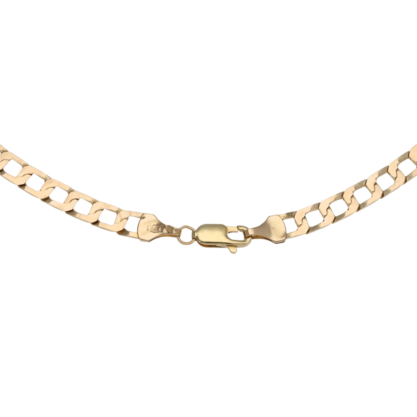 9ct Gold Curb Chain 20"
