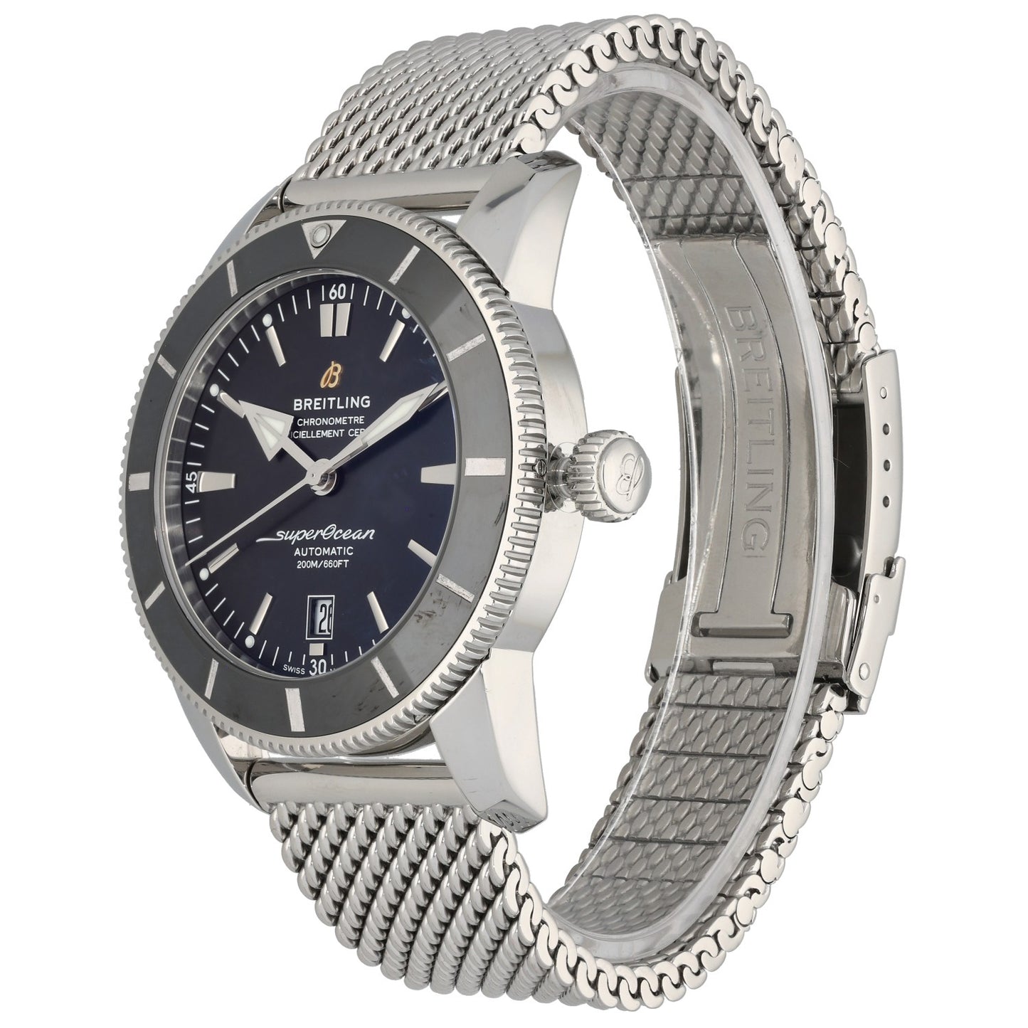 Breitling Superocean AB2020 46mm Stainless Steel Watch