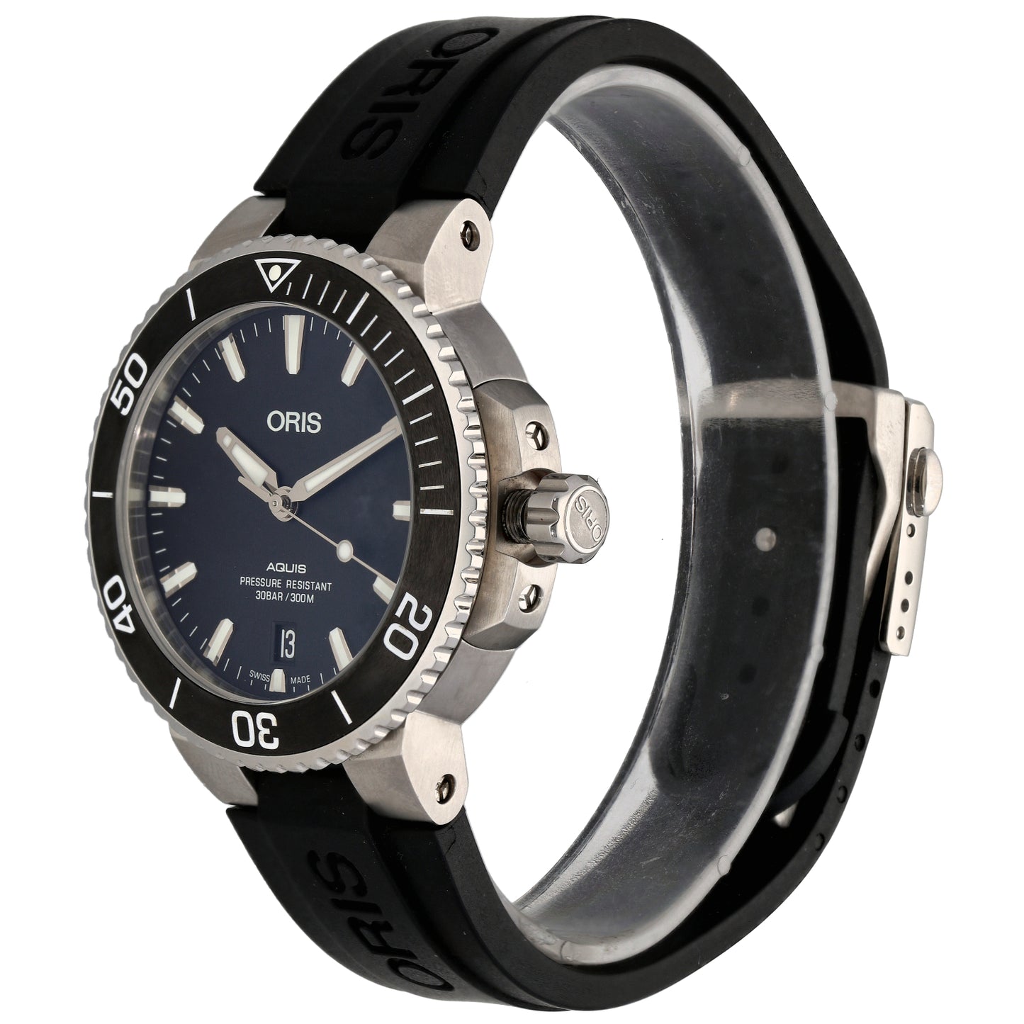 Oris Aquis Date 7732 39.5mm Stainless Steel Watch