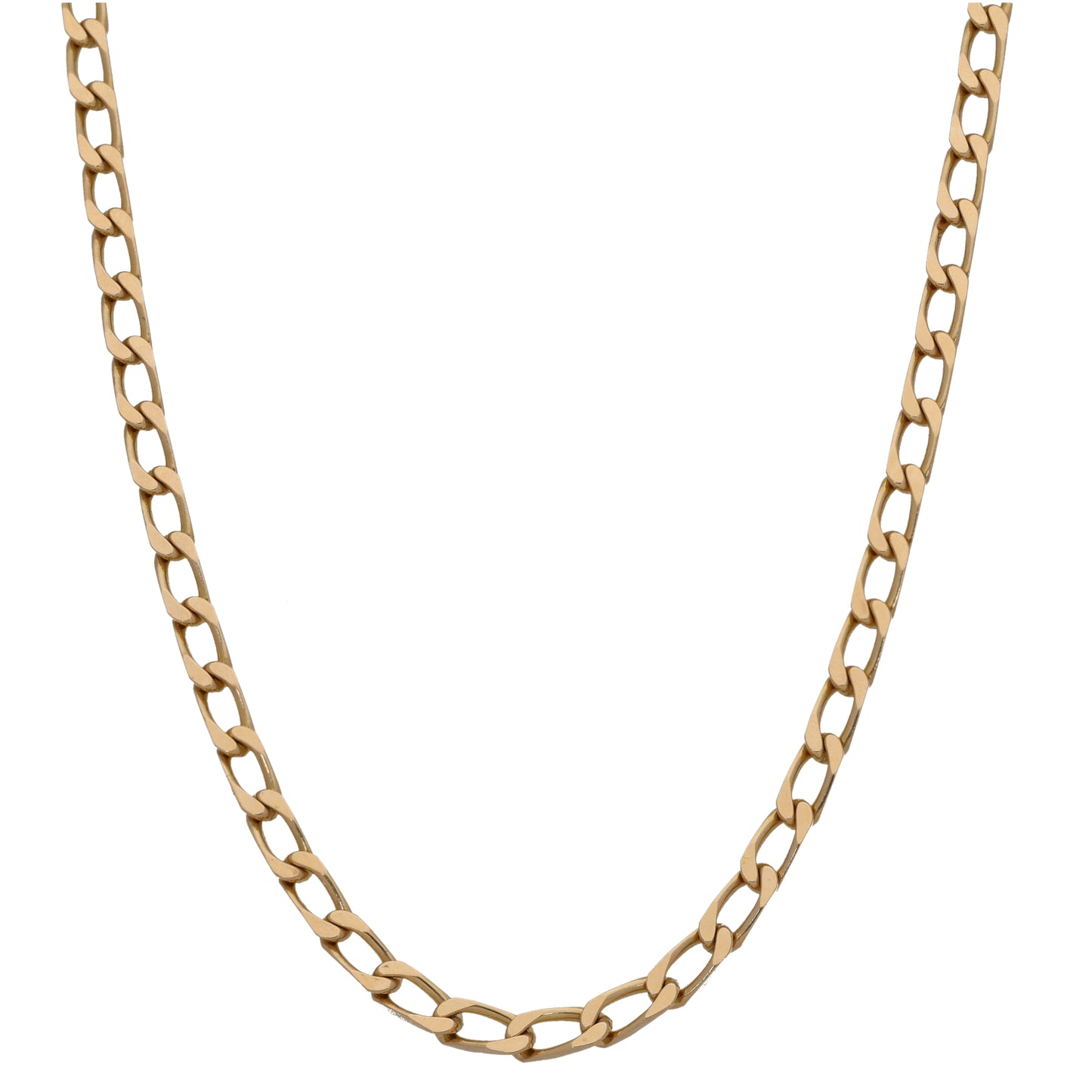 14ct Gold Curb Chain 20"