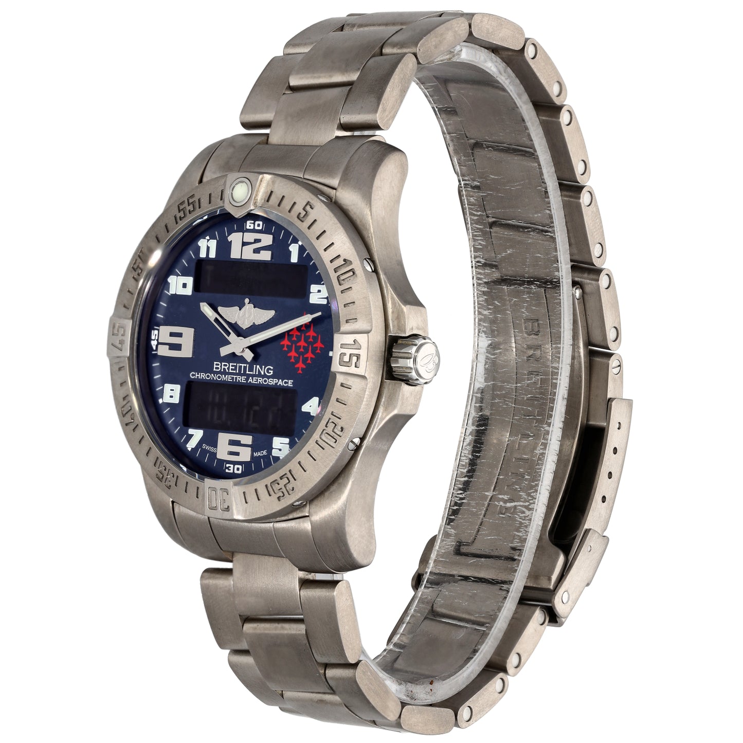 Breitling Aerospace E79363 43mm Titanium Watch