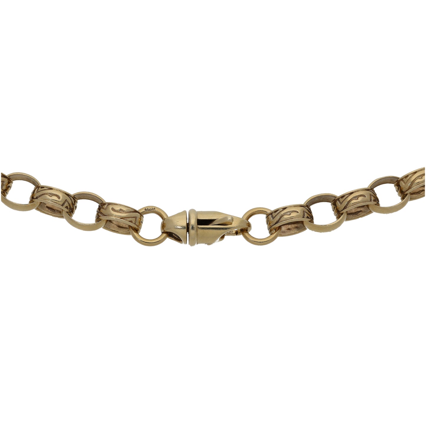 9ct Gold Belcher Chain 26"