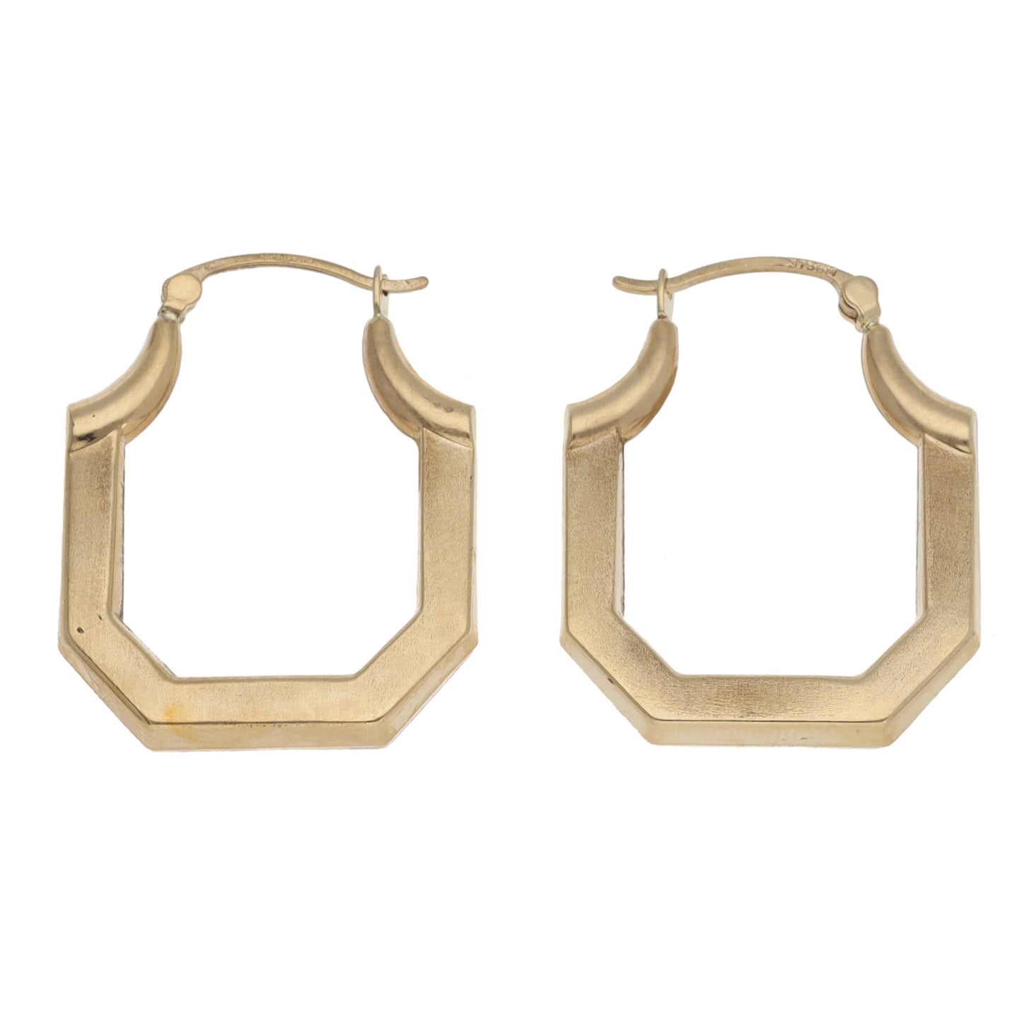 9ct Gold Creole Earrings