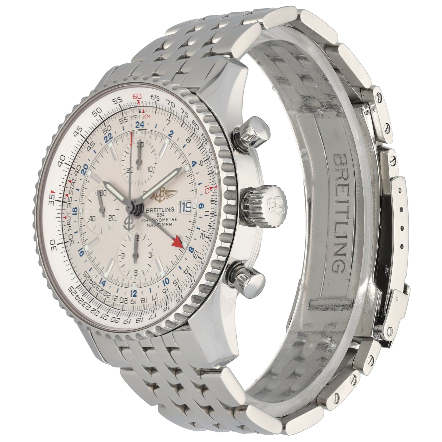 Breitling Navitimer A24322 46mm Stainless Steel Watch