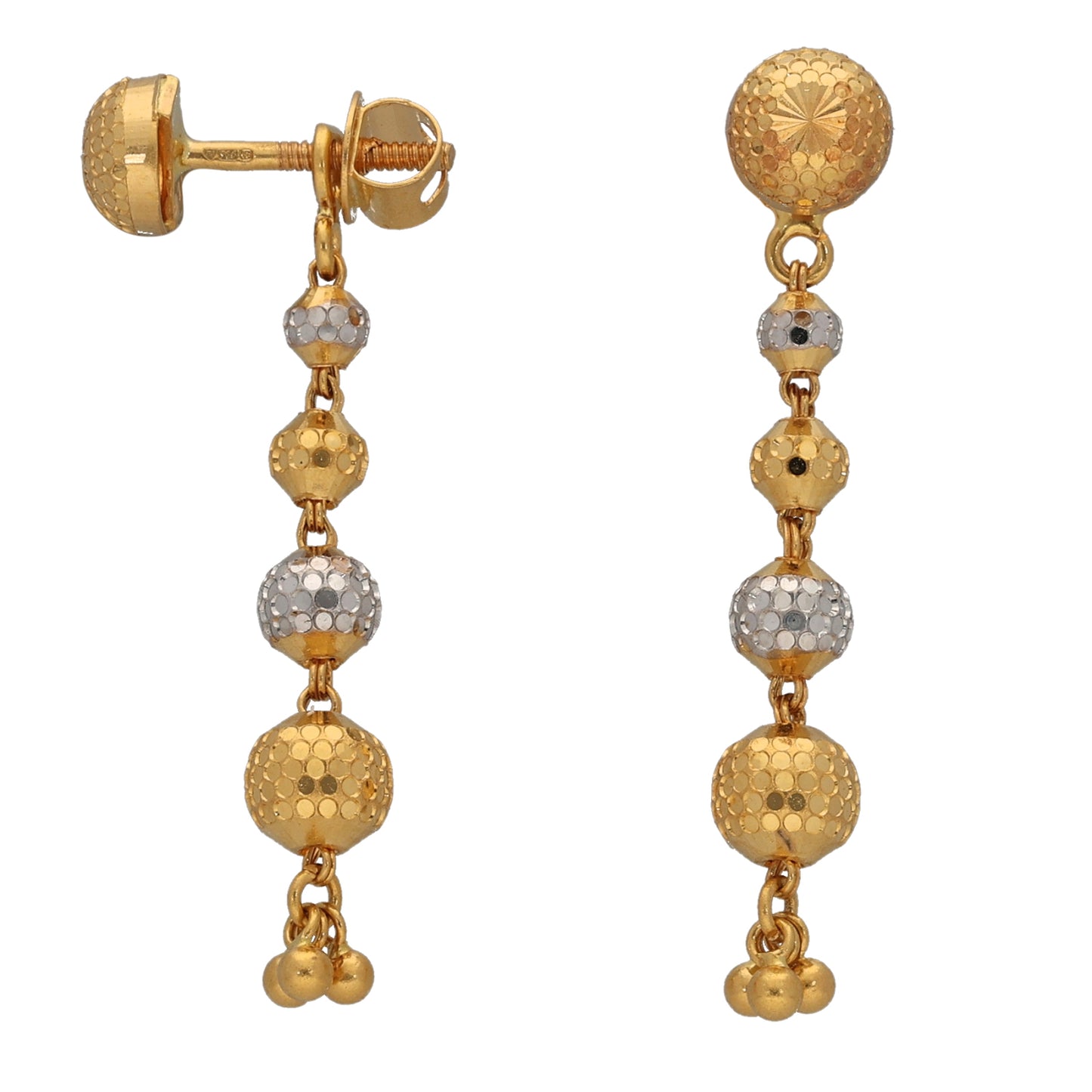 22ct Gold Necklace, Bracelet & Earring Jewellery Set