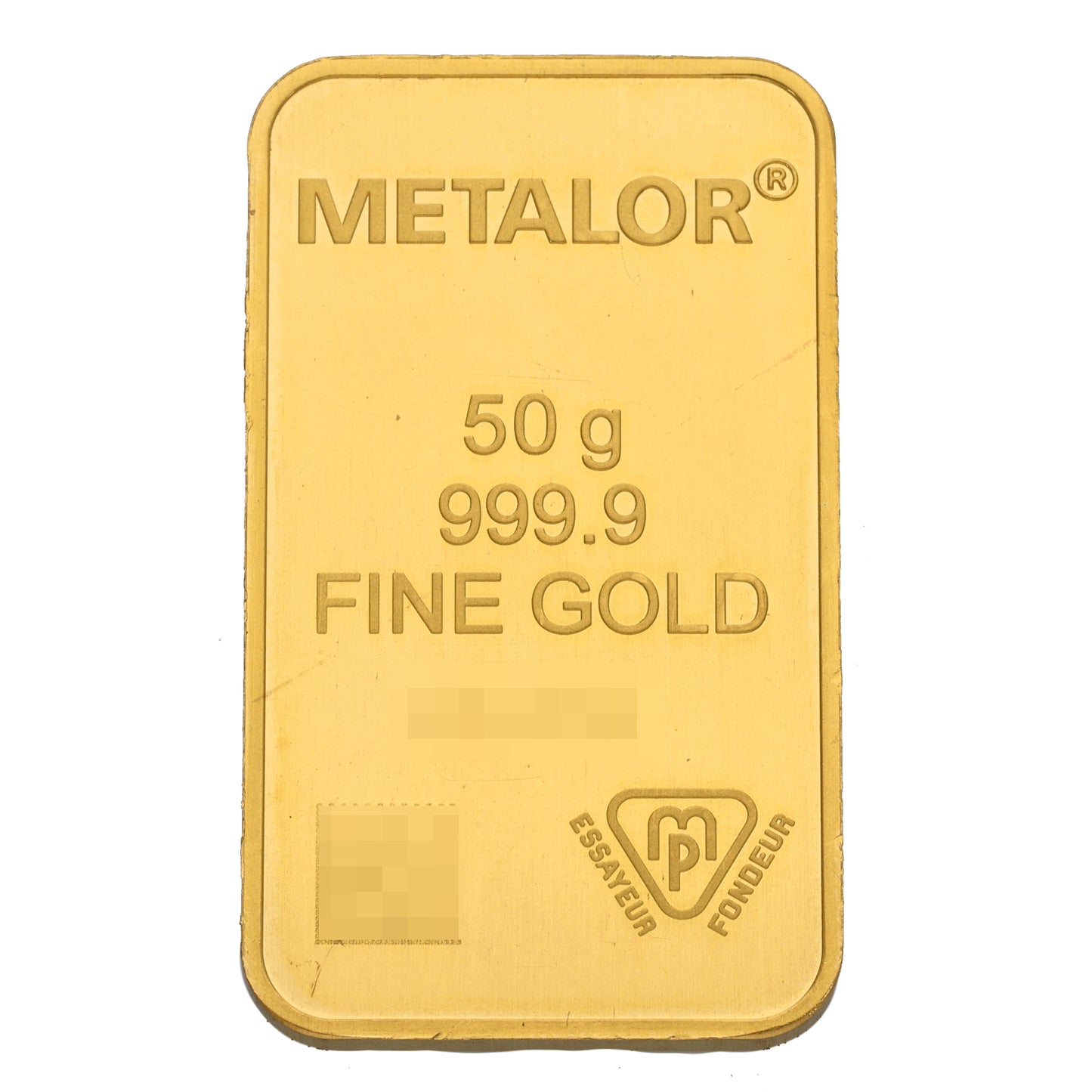 24ct 50g Gold Bar