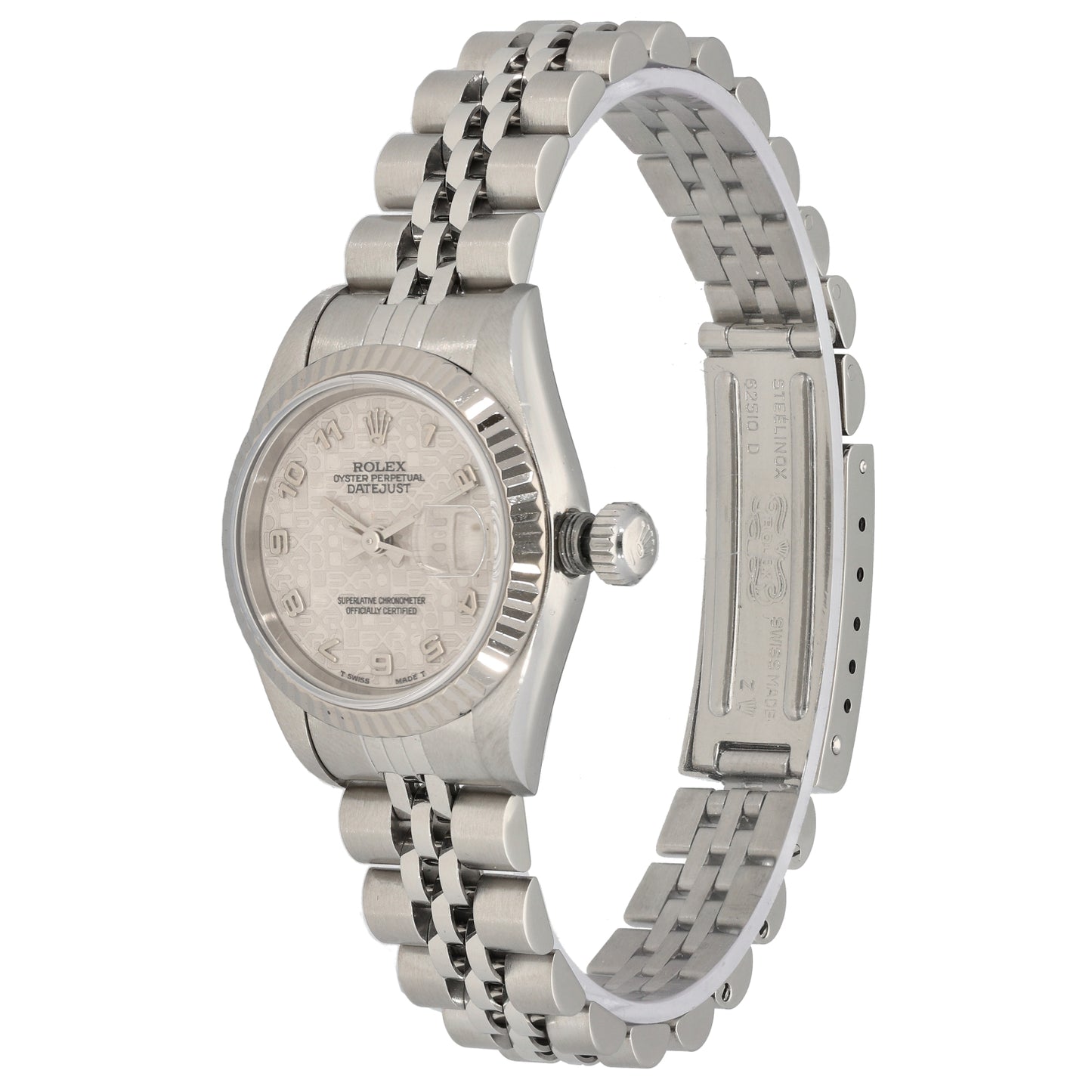 Rolex Lady Datejust 69174 26mm Stainless Steel Watch