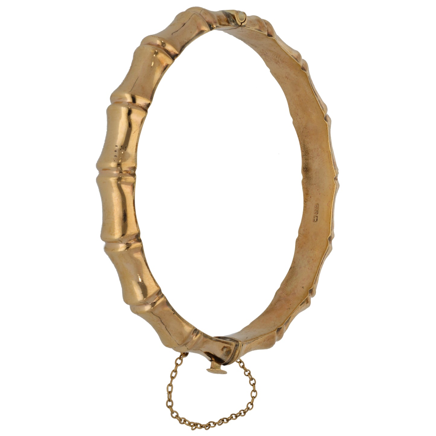 9ct Gold Hinged/Clasp Bangle