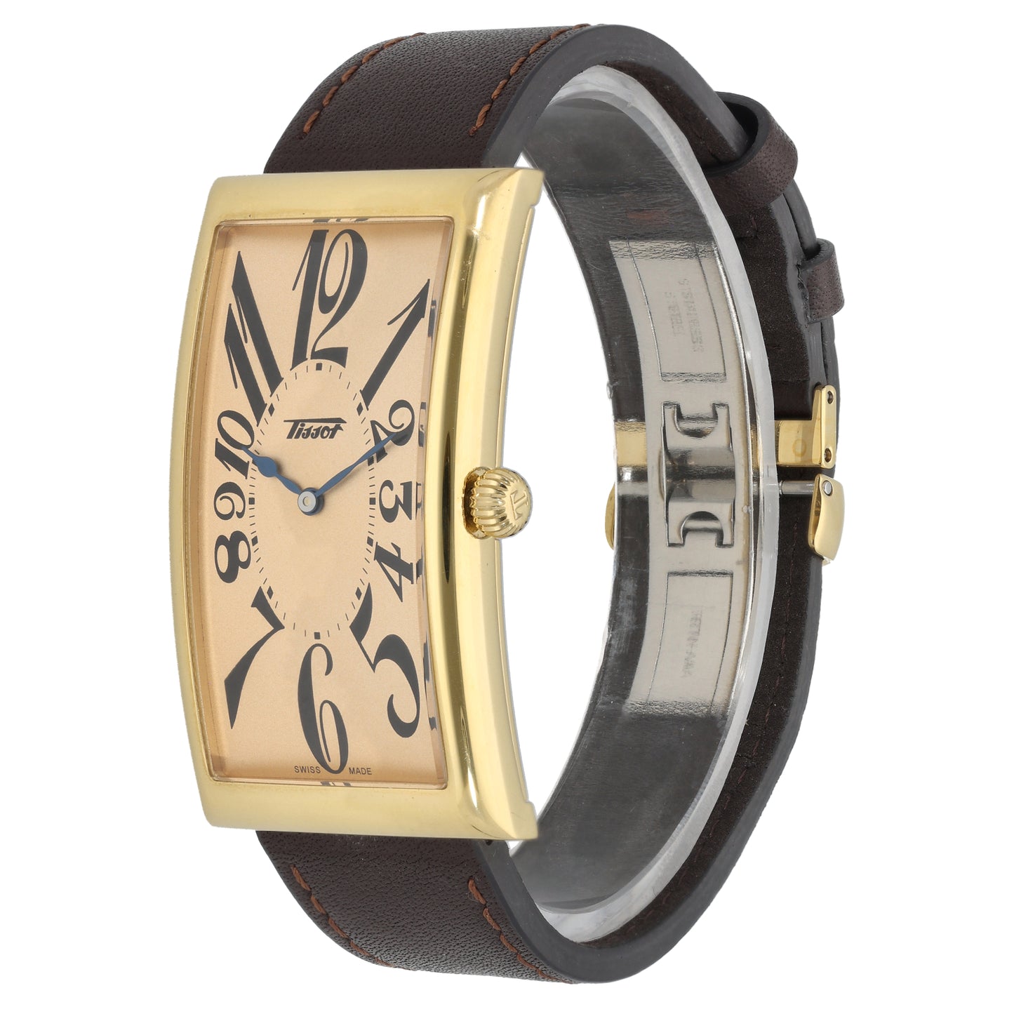 Tissot Heritage Banana T117509 A 27mm Gold Plated Watch