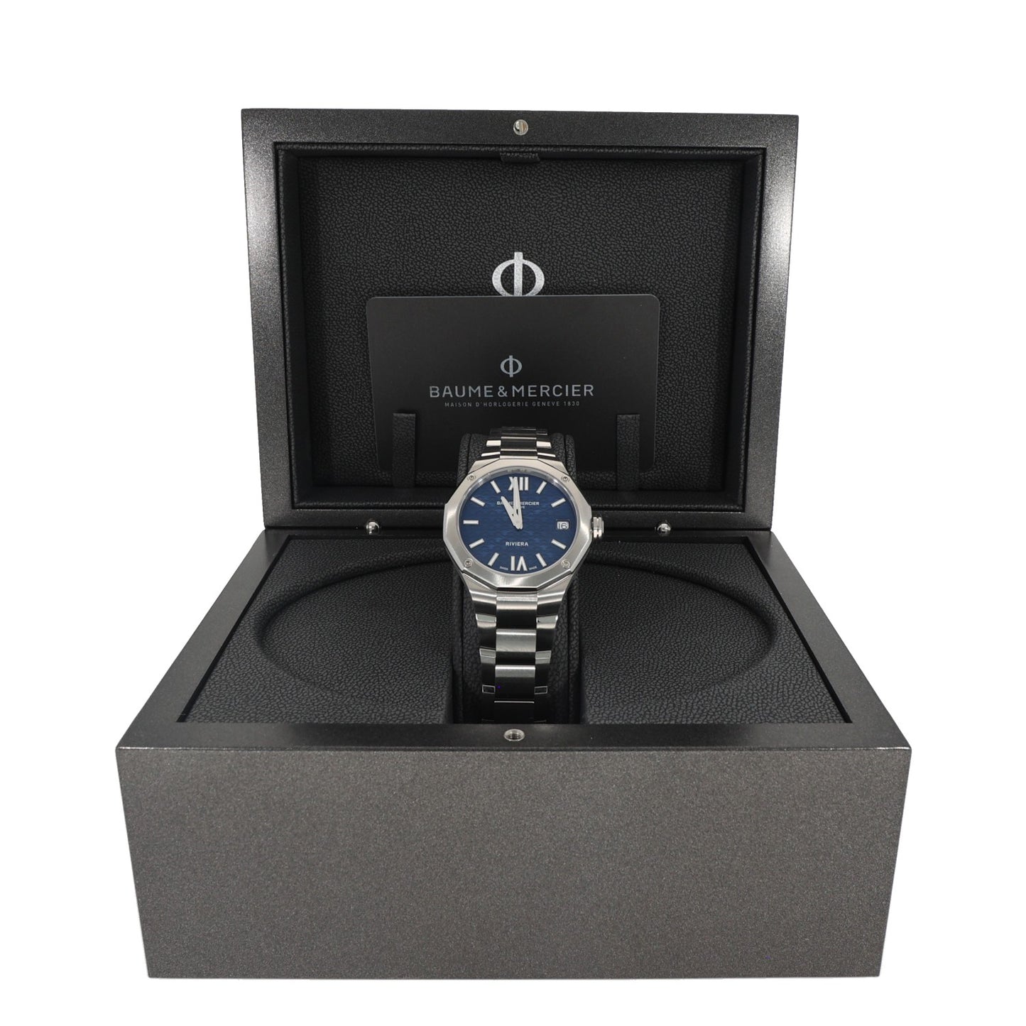 Baume Et Mercier Rivera 65918 33mm Stainless Steel Watch